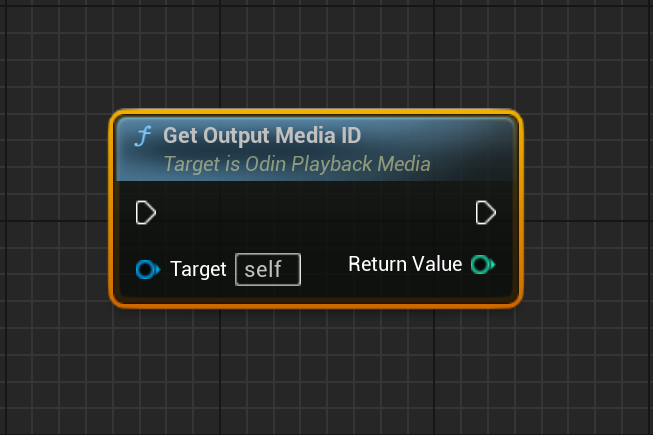 Get Output Media Id