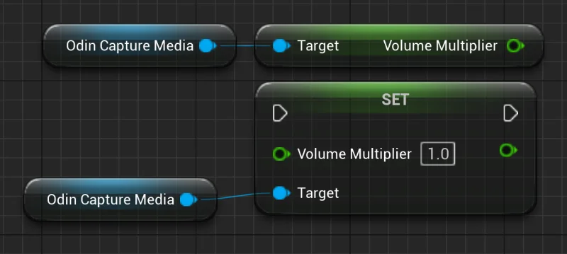 Get and Set Volume Multiplier